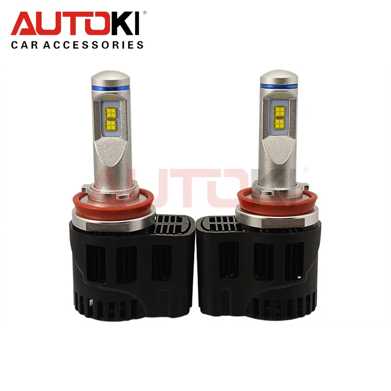 Autoki H4 H7 H11 9005 9006 9012 5202 9004 9007 H13 110 W 10400LM P6 автомобиля светодиодный фар комплект лампы высокой мощности авто Светодиодная лампа для фар