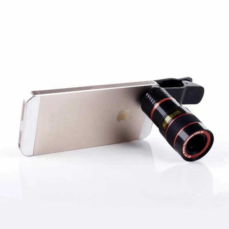 Phone Camera Lens 8X Universal Optical Zoom Lens Marco