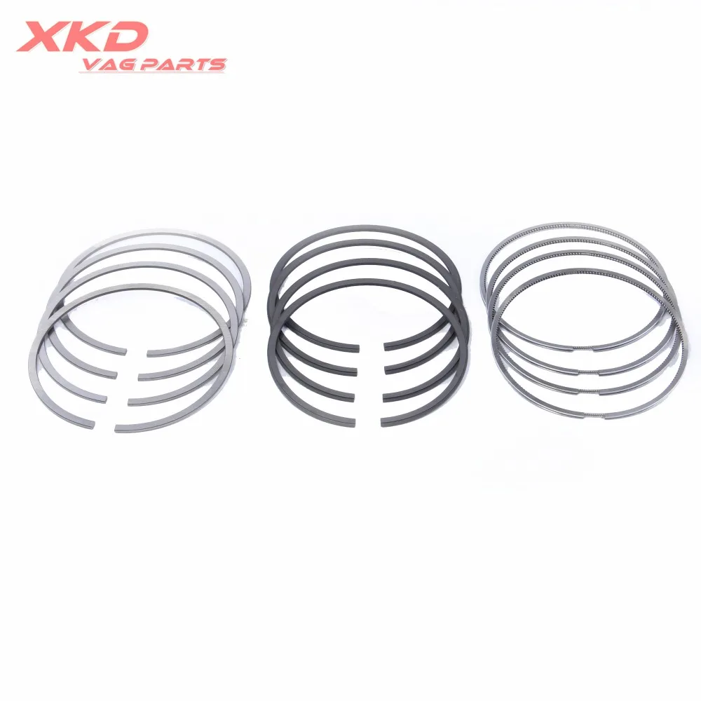 STD 81mm Piston Ring Set Fit For VW Golf GTI Jetta MK4 Beetle Passat AUDI A4 A6 TT 1.8T SKODA Octavia Superb 1.8T SEAT Leon-in Pistons, Rings, ...