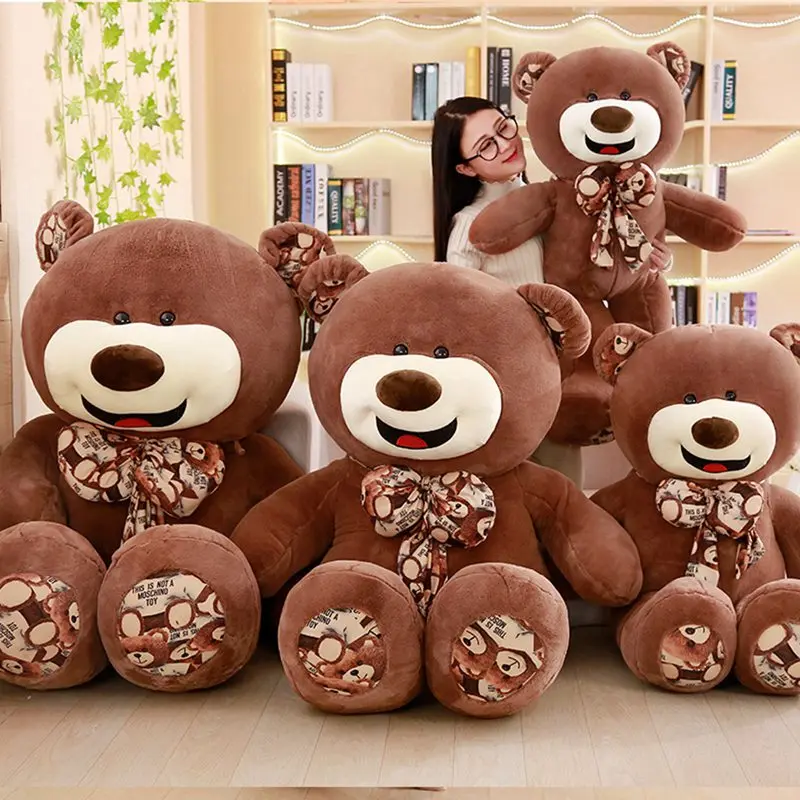 plush bear cushion