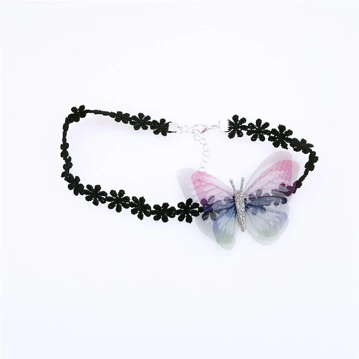 10 Double-Layer Tulle Colorful Butterfly For Diy Apparel Decoration Lace Sewing Fabric  Clothing Accessories Diy Craft Supplies 30