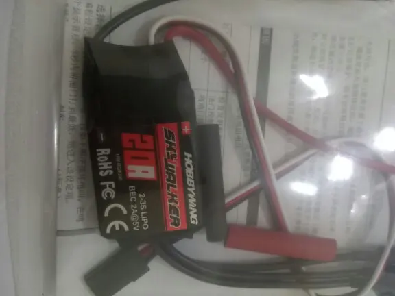 4 шт./лот Hobbywing Skywalker 20A Бесщеточный Регулятор скорости ESC W/ UBEC для