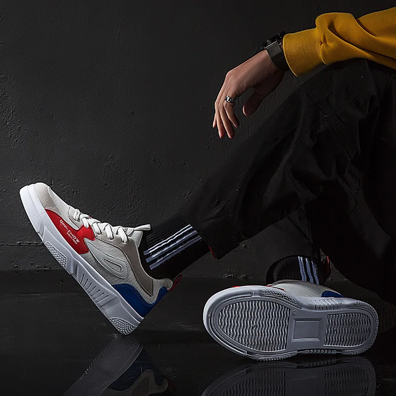 JINBEILEE Men's New Wild Sports White Shoes Tide Casual Men's Students Low To Help Fashion Skateboarding Shoes Breathable JINBEILEE Men's New Wild Sports White Shoes Tide Casual Men's Students Low To Help Fashion Skateboarding Shoes Breathable