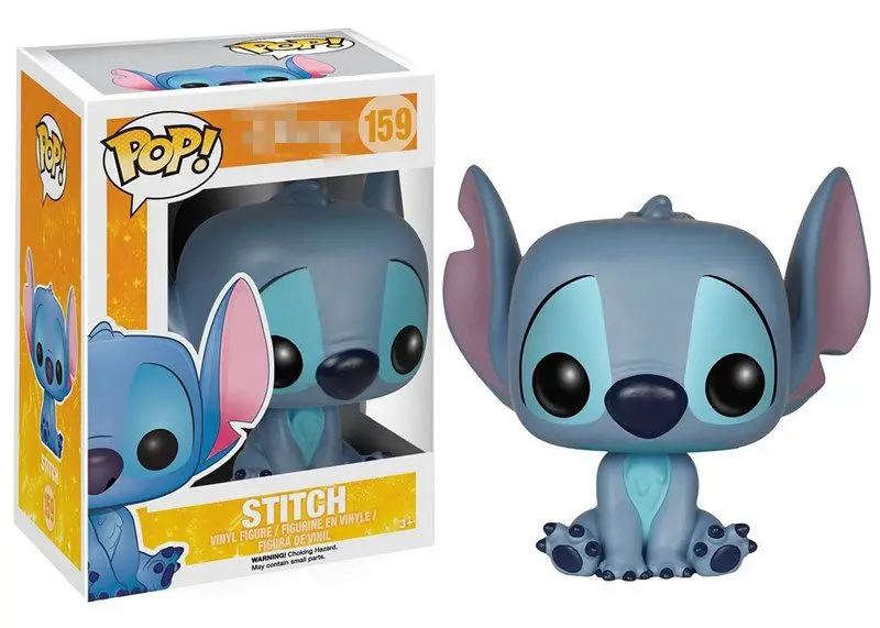 Оригинальные Funko pop Lilo& Stitch-Stitch сидящие виниловые Фигурки Коллекционная модель игрушки с оригинальной коробкой