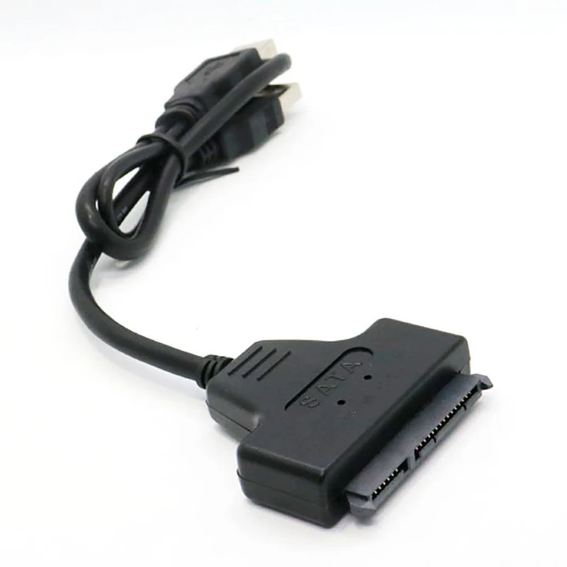Кабель адаптер USB 2 0 для SATA 22 Pin 7 + 15 жесткого диска 5 дюйма HDD|pin pin|pin usbpin s |