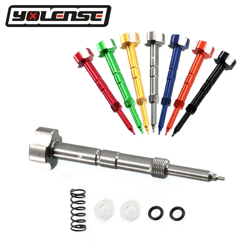 Motorcycle CNC Adjust Air Fuel Mixture Screw For KEIHIN Carburetor Four