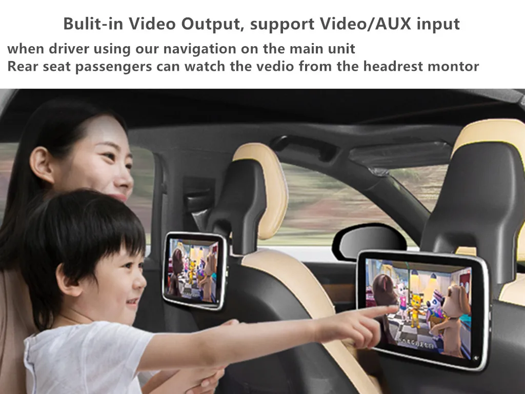 Вращающийся экран 2din Android8.1 автомобильный стерео радио 10' Универсальный Автомобильный мультимедийный плеер для toyota volkswagen nissan kia