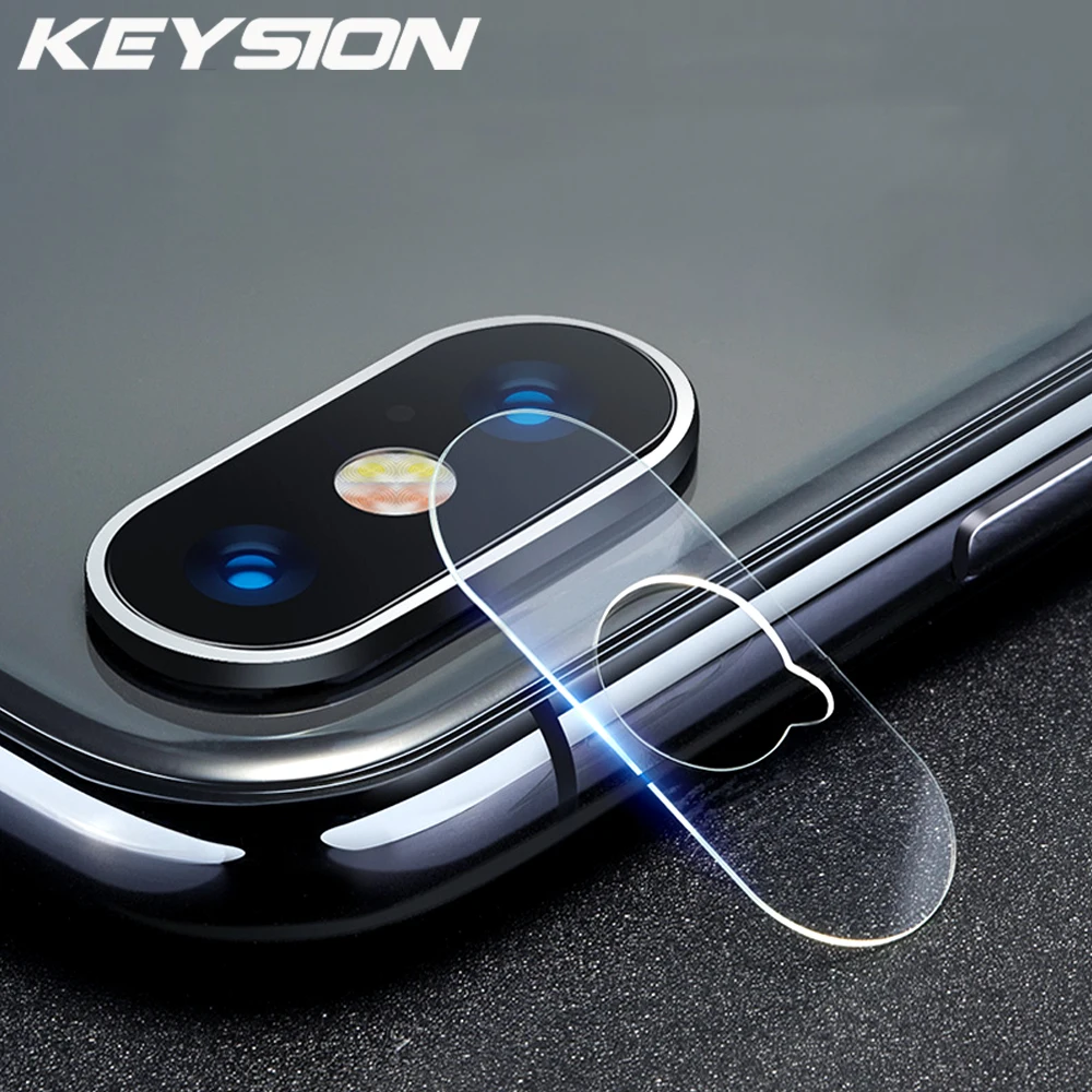 

KEYSION Back Camera Lens Tempered Glass For iPhone XS Max Xr X 8 7 Plus Glass Protector Film For iPhone XR 8 Plus 7P 6 6s Plus