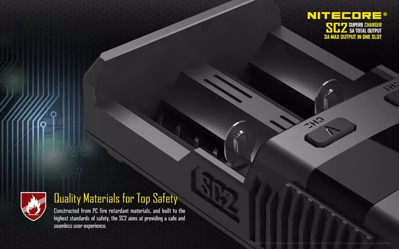 Nitecore SC2 3A Speedy charge Superb Charger (16)