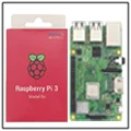 Оригинальный Raspberry Pi 3 Model B + (плюс) плата + 3,5 дюймов сенсорный экран + адаптер питания 1,4 ГГц четырехъядерный 64 бит процессор WiFi и Bluetooth