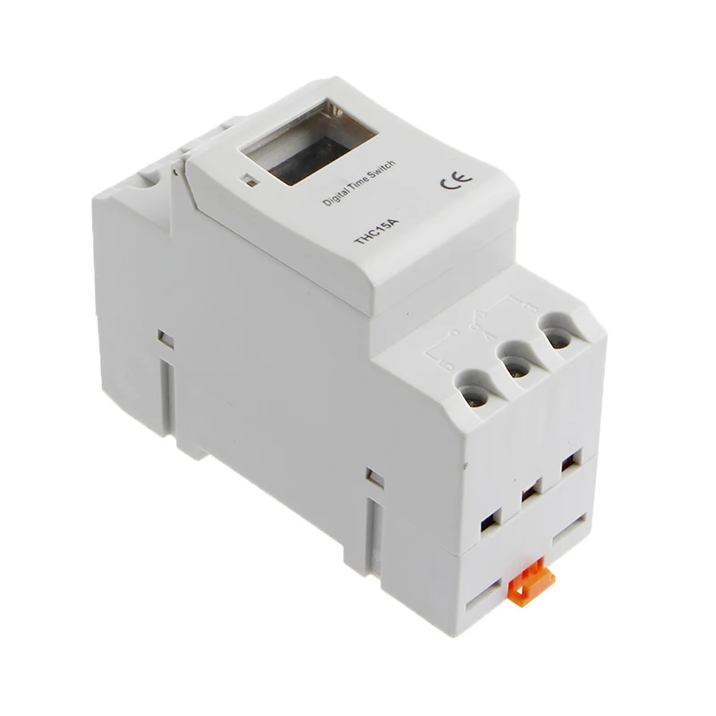 

2017 New Digital LCD Programmable Timer 12V DC DIN Rail Time Relay Switch Power