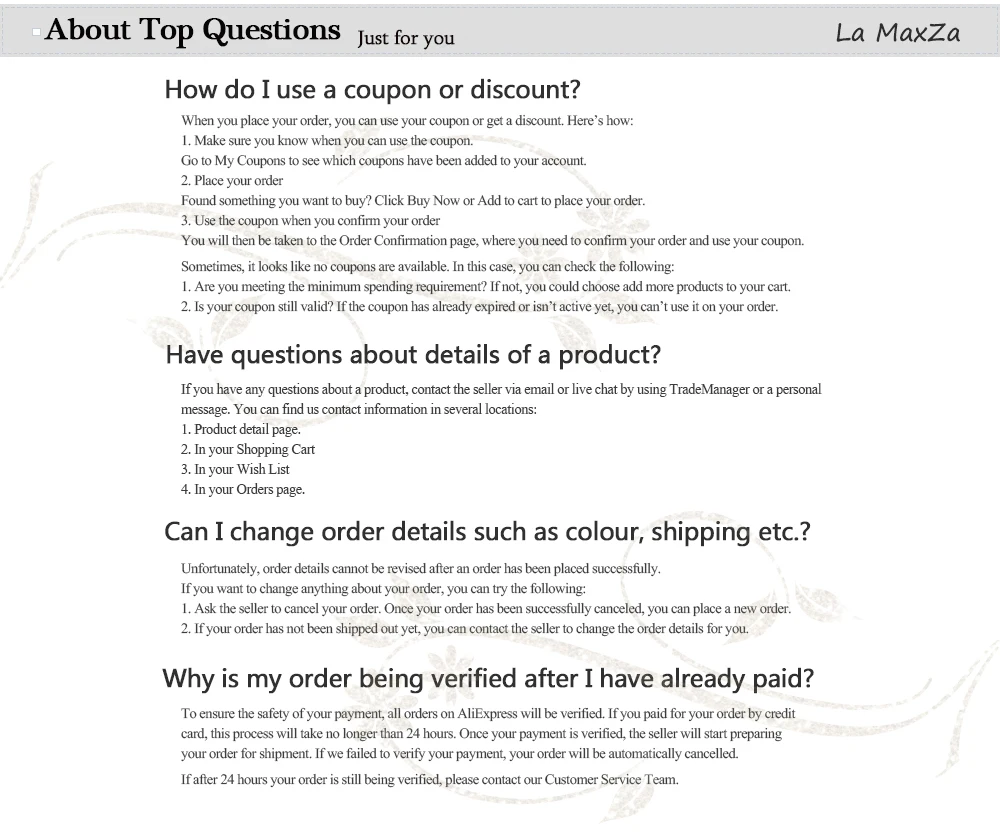 questions