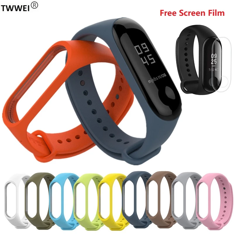 Correa Mi Band 3 Strap Bracelet For Xiaomi Mi Band 2 3 Strap Bracelet Miband 3 2 Silicone Wrist Strap Accessories Protector Smart Accessories Aliexpress