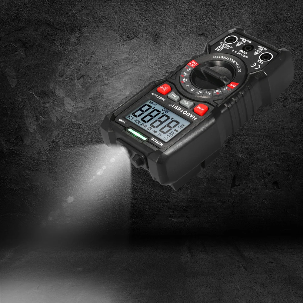Цифровой мультиметр HABOTEST HT113C NCV Автоматический диапазон True RMS 6000 отсчетов