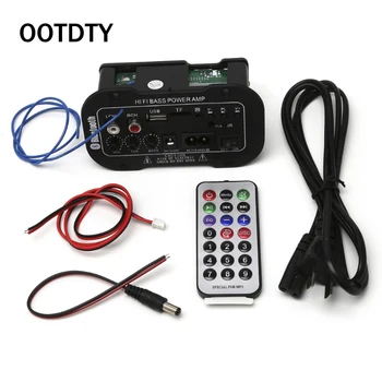 

25W Car Bluetooth Subwoofer Hi-Fi Bass Amplifier Board Audio TF USB 220V/12V/24V