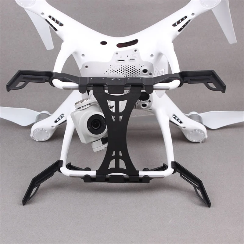 

2-in-1 Phantom 4 Series Landing Gear Height Extender Protection Board Stabilizers Skid for DJI Phantom 4
