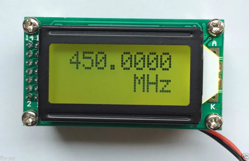 1 МГц~ 1,1 ГГц радиочастотный счетчик, цифровой светодиодный тестер