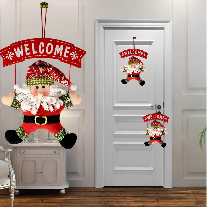 santa claus snowman tree door christmas decoration for santa claus snowman tree door christmas decoration for
