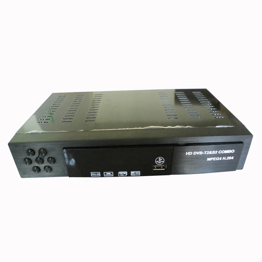 Receptor de tv Terrestre por Satélite Emissor de tv t2 + s2 4 para Rússia e Europa Digital Combo Box H.264 - Tablete Dvb hd 1080p - Image 2