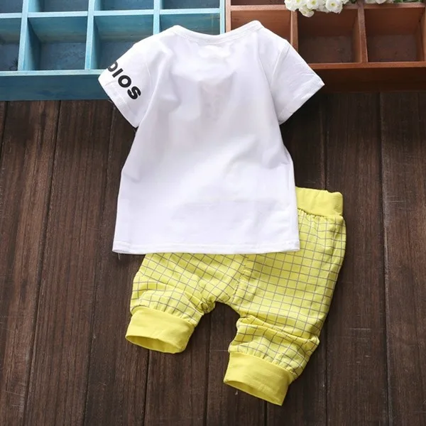 Baby Kids Boys Girls Clothing Sets 4 Colors Casual Style Stars Printing Clothes Kids Clothes 05