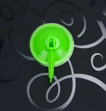 2 шт. мощный съемный настенный крючок для полотенец, вешалка для ванной комнаты, кухни, двери, крепкие бесследные вакуумные крючки на присоске для халатов - Цвет: Green 2pcs