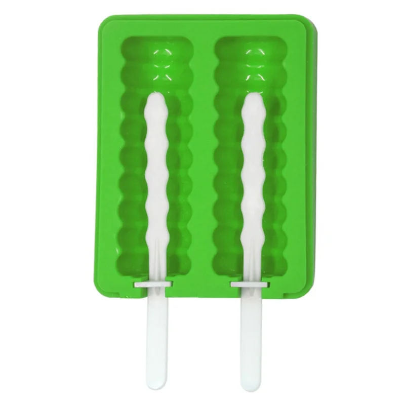 New Popsicle Molds Silicone With Cover Creative Popsicle ...