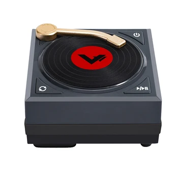 

Retro Bluetooth Speaker Vintage Mini Bluetooth Speaker Nostalgic Heavy Bass 3D Stereo Surround HiFi Sound Effects TF USB AUX