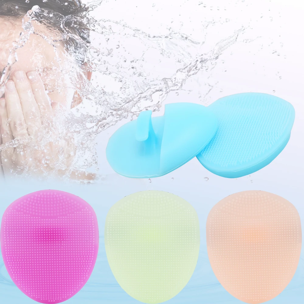 2 шт. Силиконовые Мягкие щётки для чистки лица|face skin cleaner|face siliconfacial silicone |