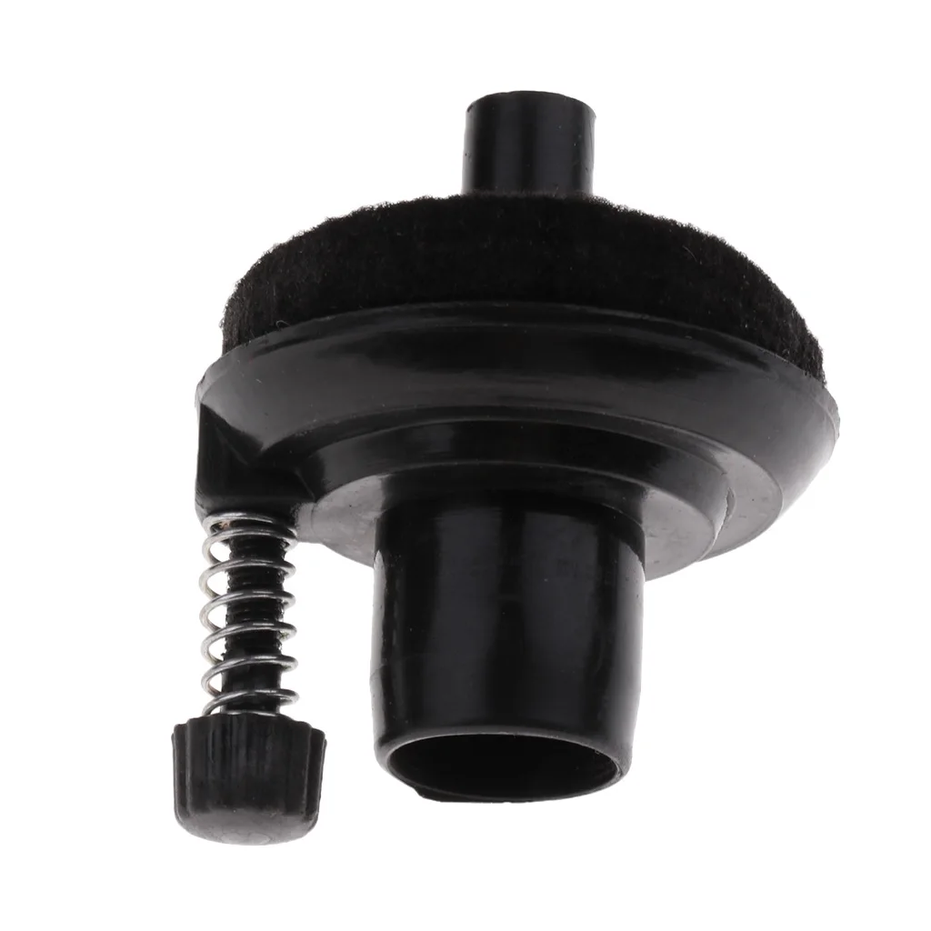 Black Rubber Hi-hat Cymbal Stand Holder for Drum Set Kit Parts