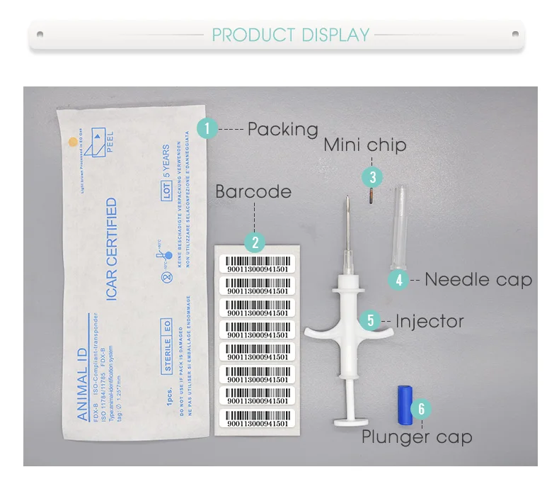 8pcs barcode