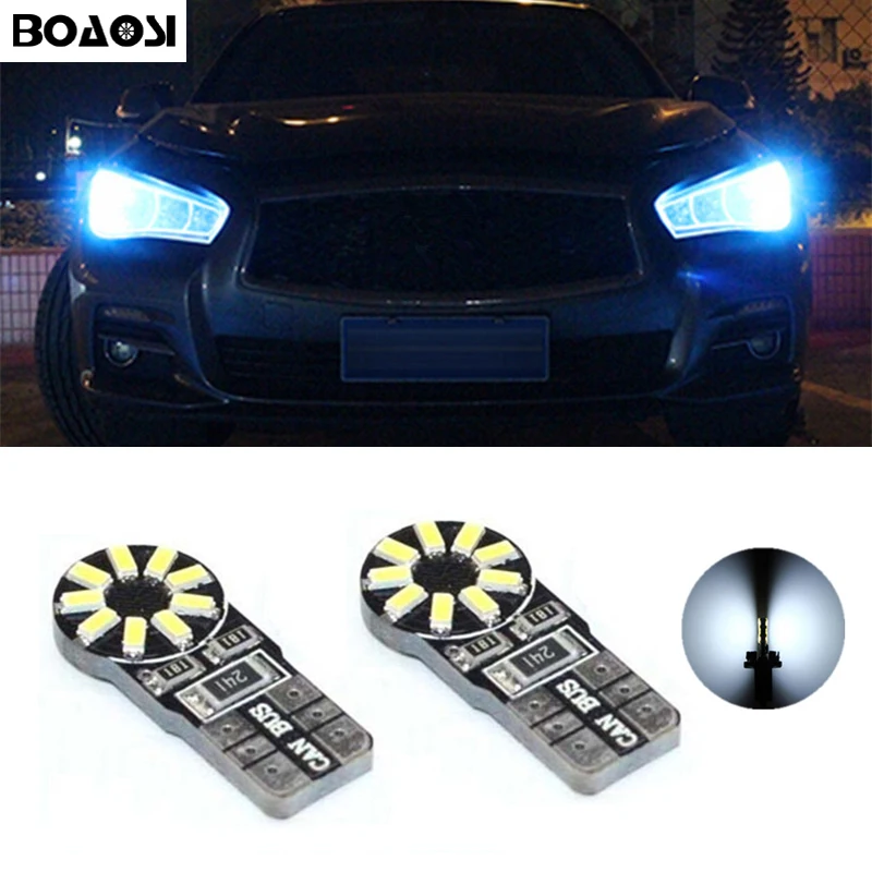 2x W5W 3014SMD светодиодный светильник для бровей без ошибок Infiniti Q50 Q60 Q70 Q80 QX30 QX50 QX56 QX60
