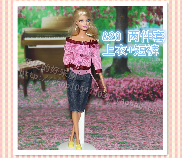 

96 styles for choose Festival Gifts For Girls Gift Doll trousers Evening Suit Wedding Dress bobtail Clothes For BB Doll B