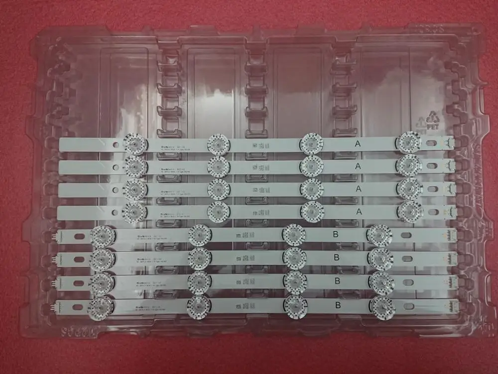 

New original 8 PCS/set LED Backlight strip For LG 40LF630V INNOTEK 40 DRT4.0 DRT 4.0 3.0 40 inch A B SVL400 6916L-0885A 0884A