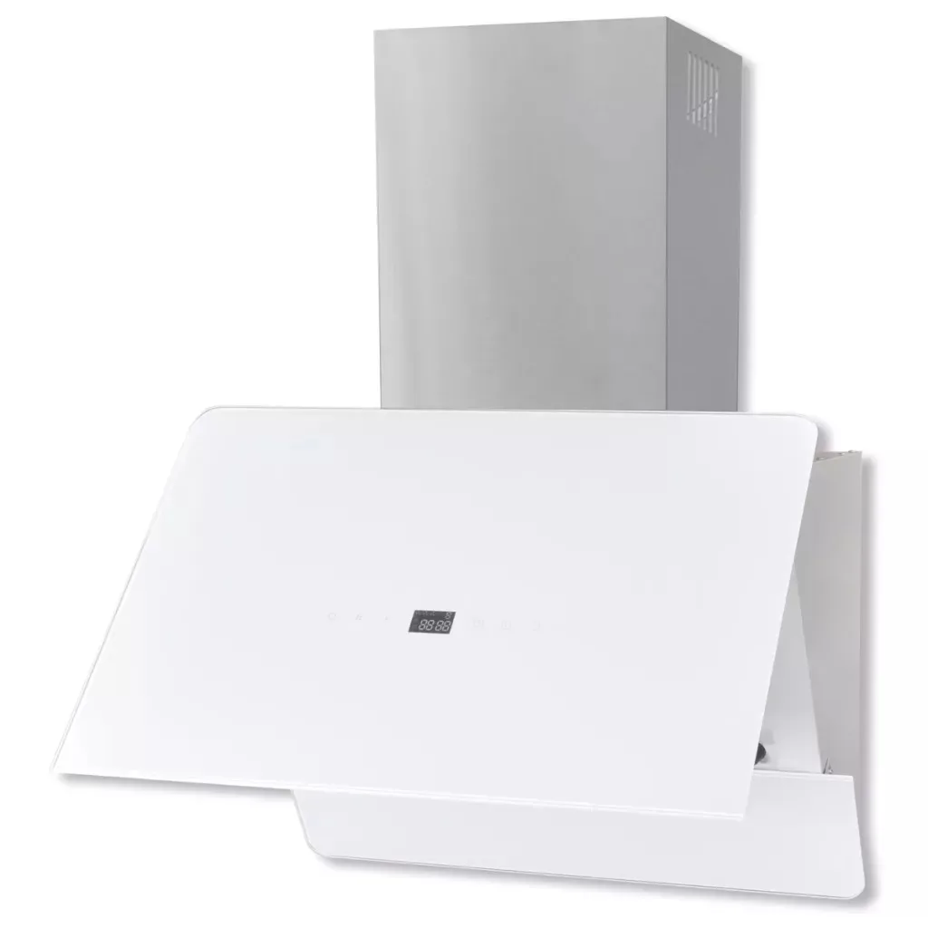 

vidaXL Ventilator Domestic Range Hood Household Touch Control Oil Smoke Extractor ultra-quiet powerful Hood 155 mm