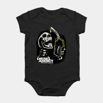

Baby Onesie Baby Bodysuits kid t shirt Cool Aggressive Thread Ddict Powerstroke Duramax Truck Driver