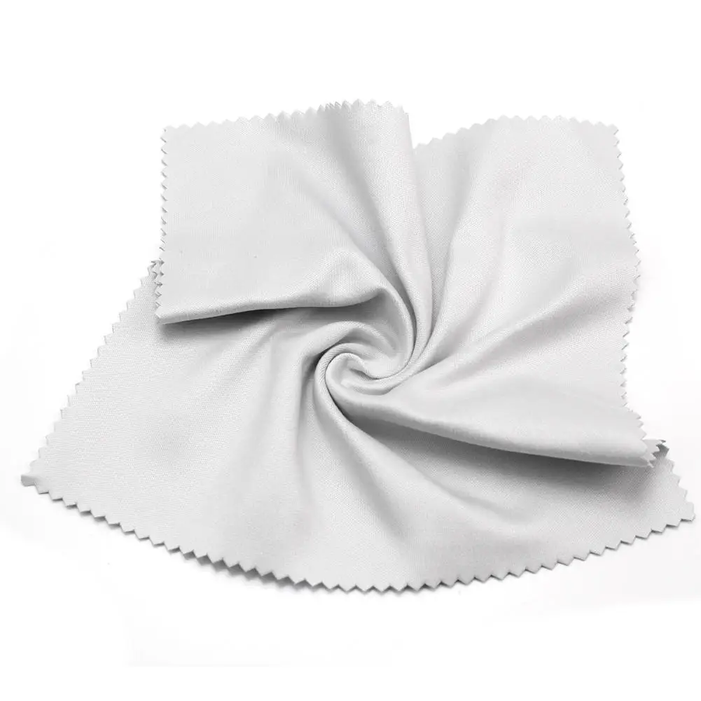 10 pcs Practical Wipe Jewelry Polishing Cloth Gold Silver Ornaments
