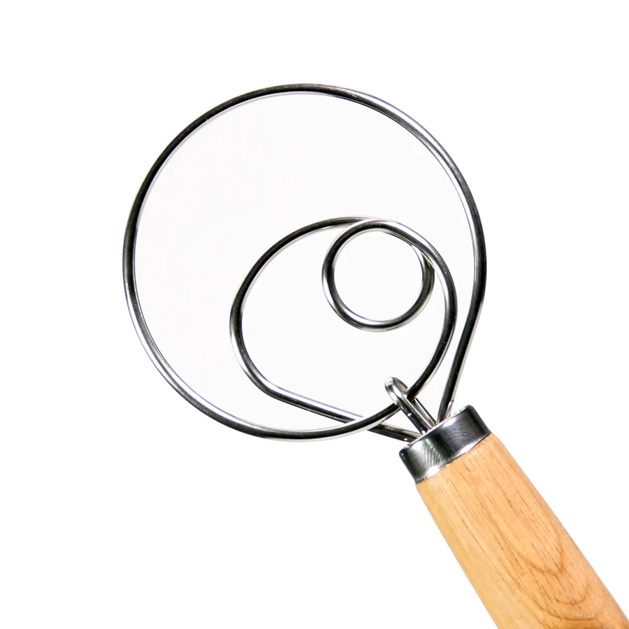 Stainless Steel Danish Dough Whisk