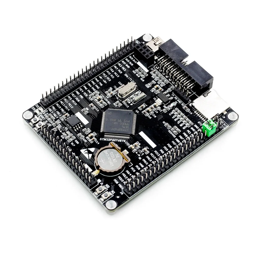 1 шт. STM32F407VET6 макетная плата Cortex M4 STM32 минимальная система обучения доска ARM core STM