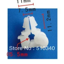 100 шт крепеж зажим для дверного замка заглушка