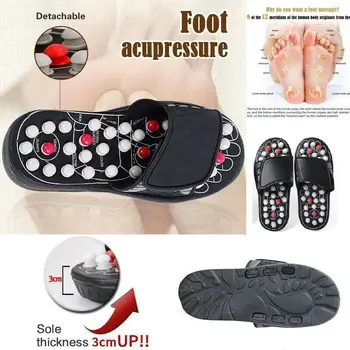 

PRESSURE RELIEF FOOT MASSAGE SLIPPERS - Acupressure Foot Massager Slippers