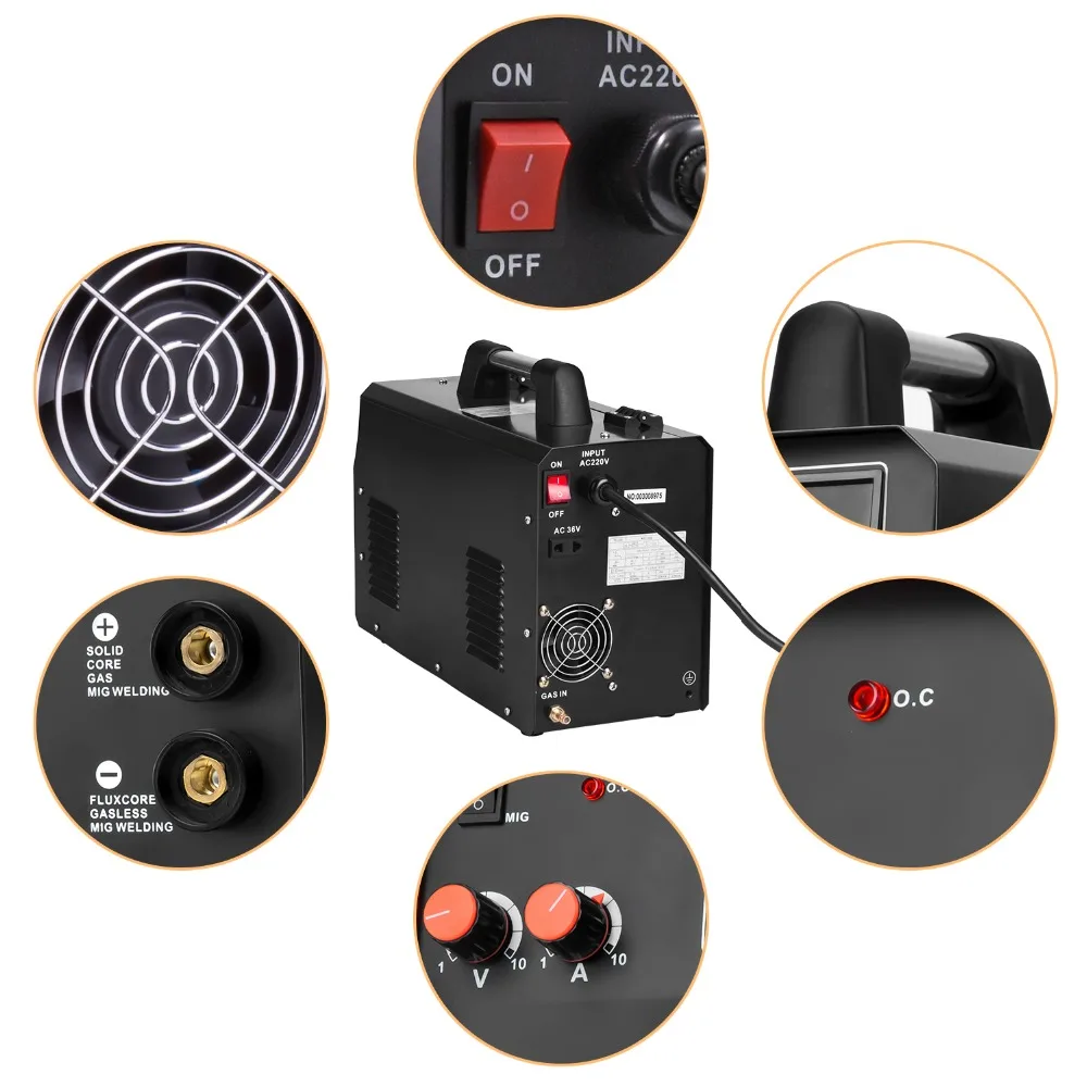 MIG250 welding machine 03