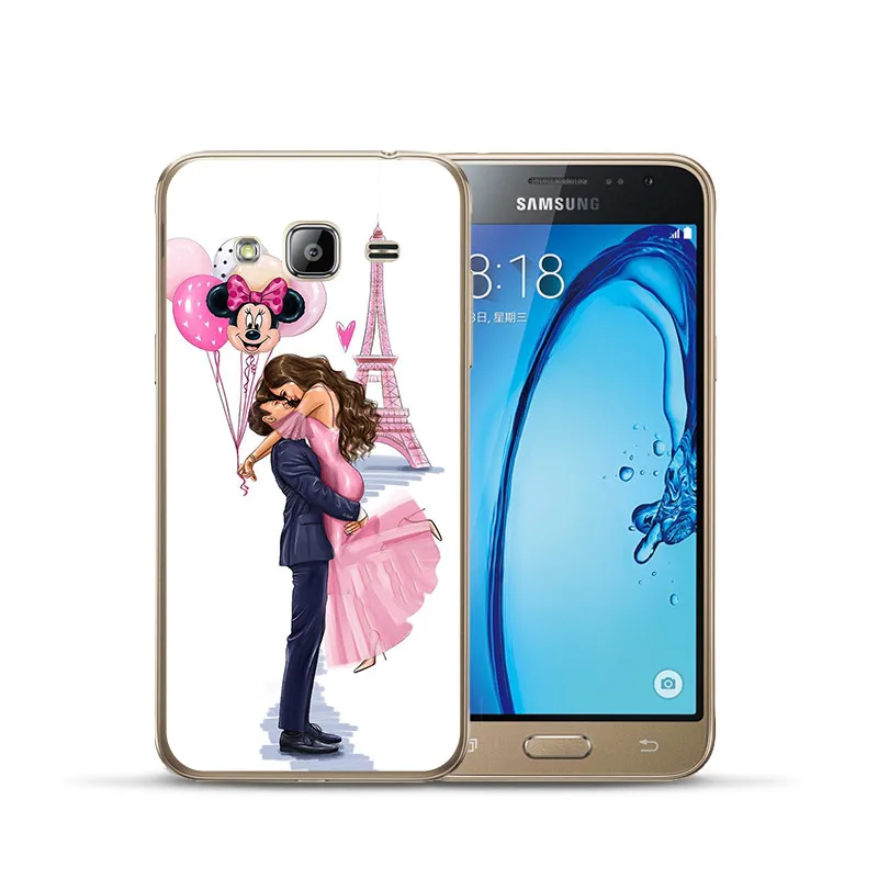 Роскошный чехол для телефона samsung Galaxy J3, J4, J5, J6, J7, J8 Plus,,,, J2 Prime - Цвет: 1215