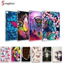 Модный окрашенный чехол для планшета для Xiaomi Mi Pad 4 Plus чехол s Мягкая силиконовая задняя накладка из ТПУ чехол для планшета для Xiaomi Mi Pad 4 Plus 10,1 дюймов