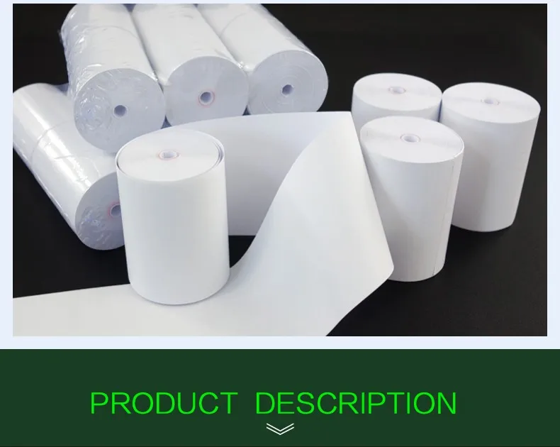 50 Rolls Thermal Cash Paper 80 x 60mm 80mm Pos Printer Register Receipt Paper