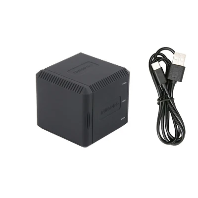 1Charger Аксессуары для камеры Go Pro hero 6/5 3-сторонний выход Батарея Зарядное устройство светодиодный зарядным устройством для хранения акумуляторная батарея AHDBT-501/601 для GoPro hero 6 5 7 8 черный hero 5 6 7 hero 8 - Цвет: 1Charger