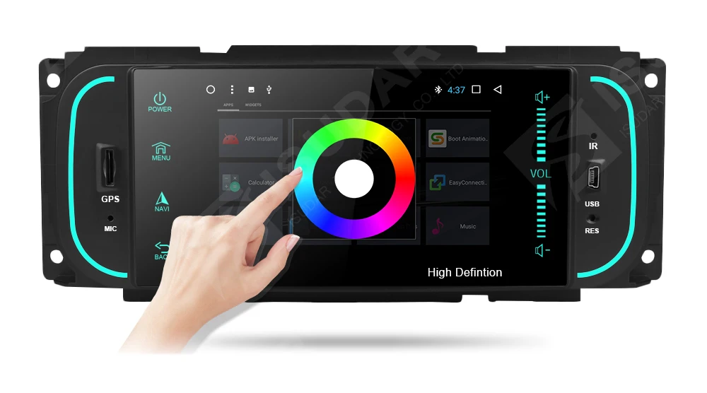 Isudar автомобильный мультимедийный плеер 1din android 7.1.1 5 дюймов для Jeep/Chrysler/Dodge/Liberty/Wrangler/Sebring/Grand Cherokee радио gps