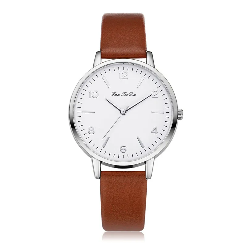 Новые часы для женщин Лидирующий бренд модные женские часы кожаные женские Аналоговые кварцевые наручные часы модные часы relogio feminino# D