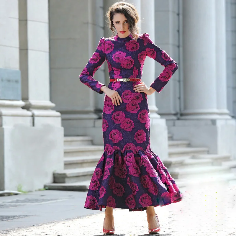 floral fall maxi