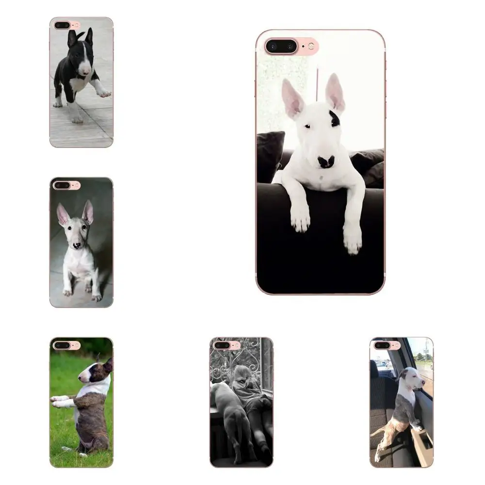 Salvestro TPU Cell Phone Case Cover Bull Terrier Puppy Dog