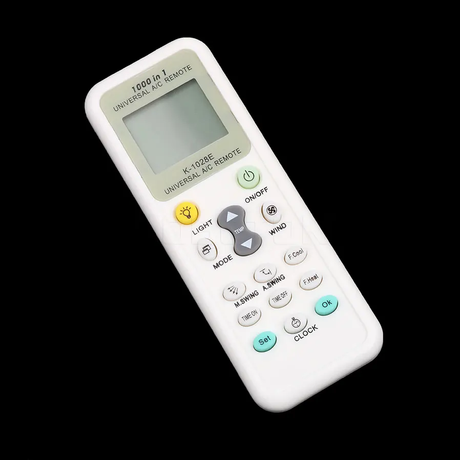 

KEBIDU Universal K-1028E Remote Control Low Power for Air Conditioner Condition LCD Backlight A/C Muli Remote Control